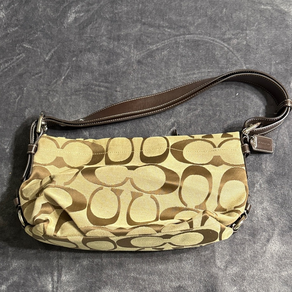 Brown and Tan Shoulder Bag - Picture 3 of 3